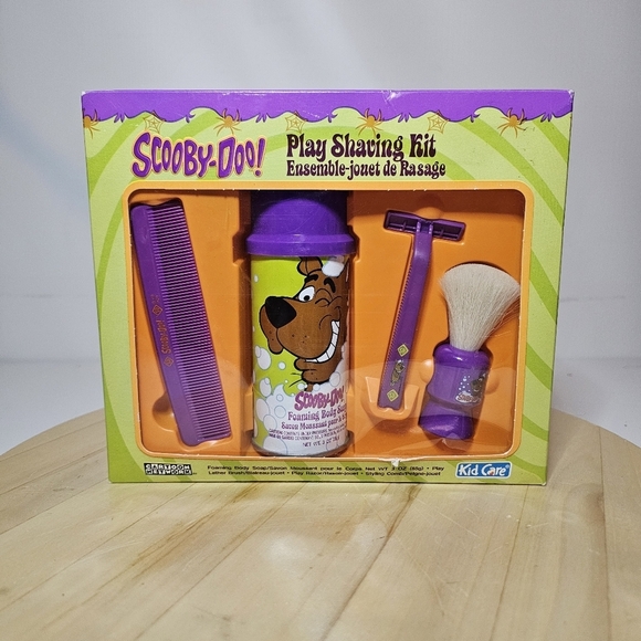 vintage scooby-doo cartoon network Play Shaving Kit New In Original Box see pict - Picture 1 of 8